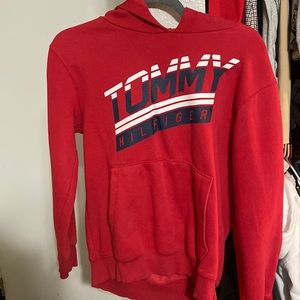 Tommy Hilfiger red hoodie